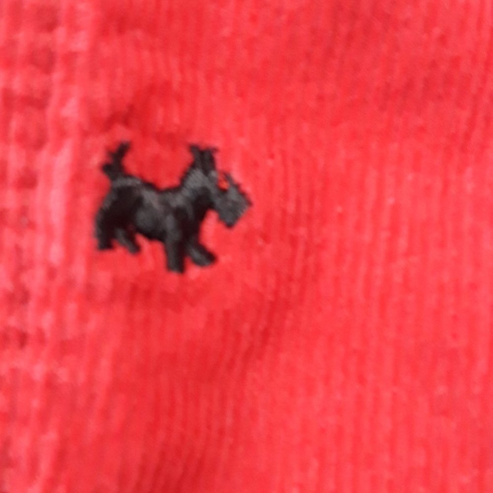 OSHKOSH Girl Scotty Dog Corduroy Bib Overalls - Picture 9 of 10